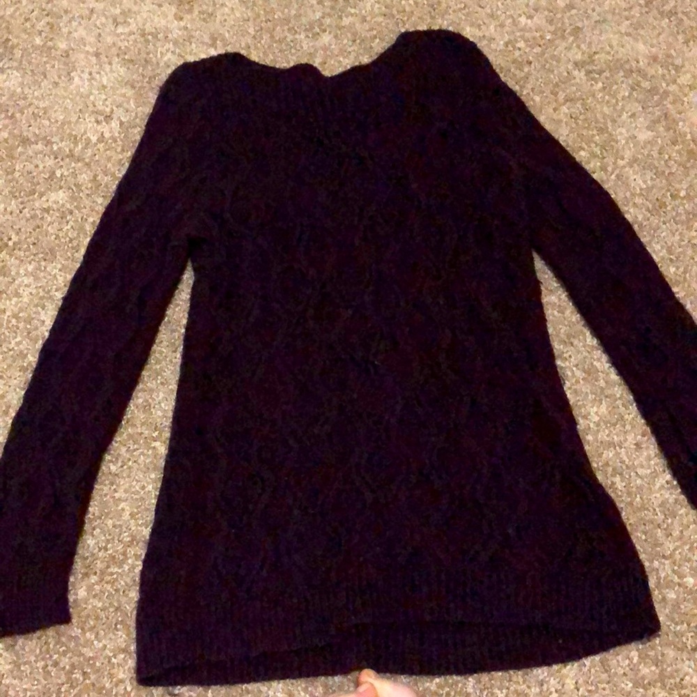 Purple sweater